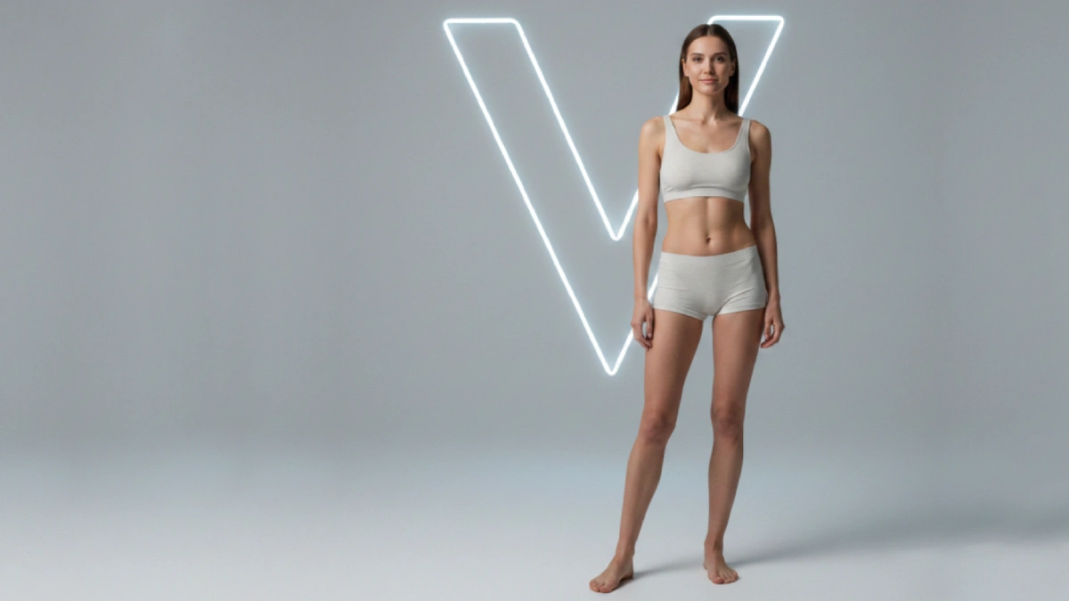 morphologie en V photo