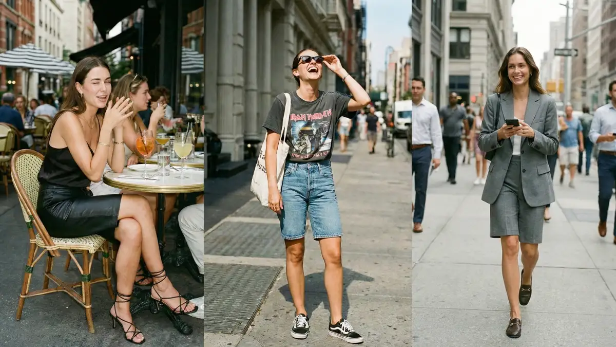 comment porter le bermuda femme