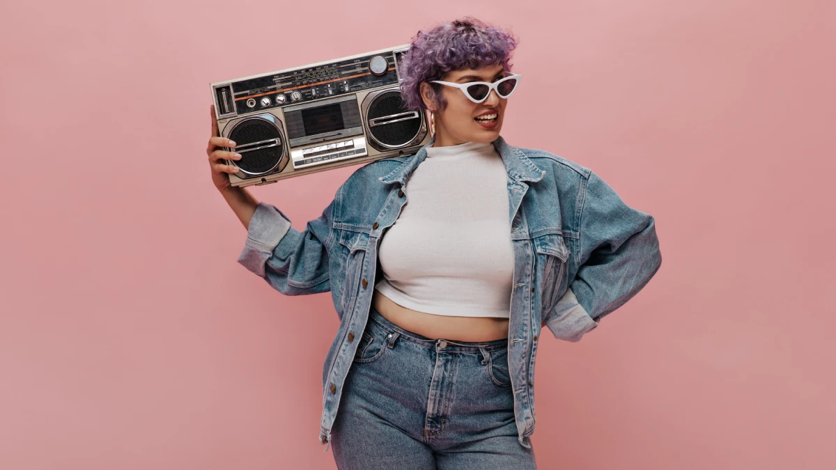 look soirée année 80