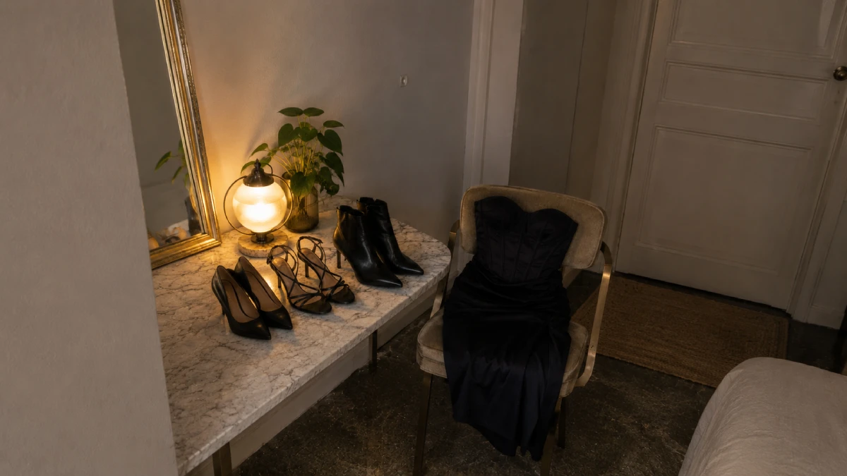 quelles chaussures porter avec une robe bustier : escarpins, sandales , bottines