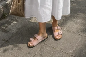 sandales birkenstock femme rose