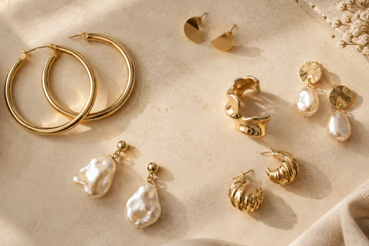 tendances boucles d'oreilles